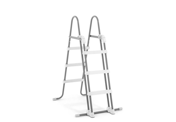 Imagen de Escaleras de piscina Intex, adecuadas para piscinas de hasta 107 cm de profundidad