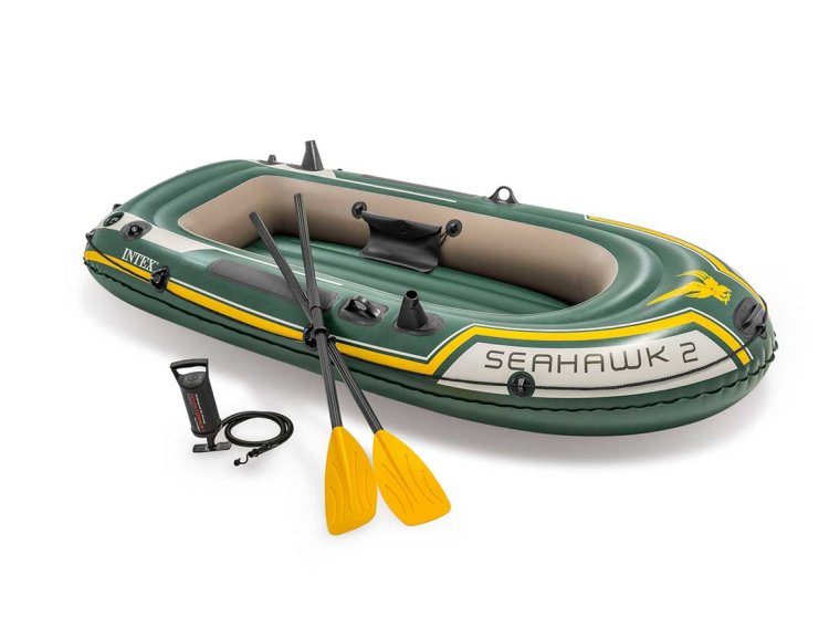 Imagen de INTEX™ Barca hinchable - Seahawk 2 Set (incluye remos y bomba)