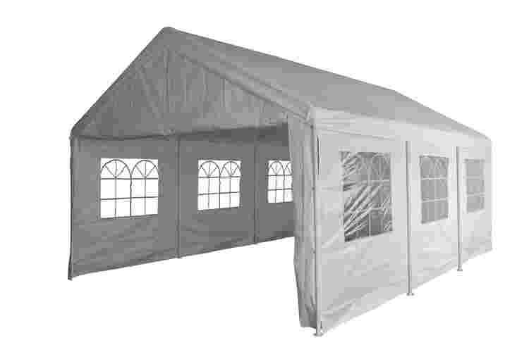 Imagen de Carpa para fiestas de 4x6 metros blanca con paredes laterales Pure Garden & Living