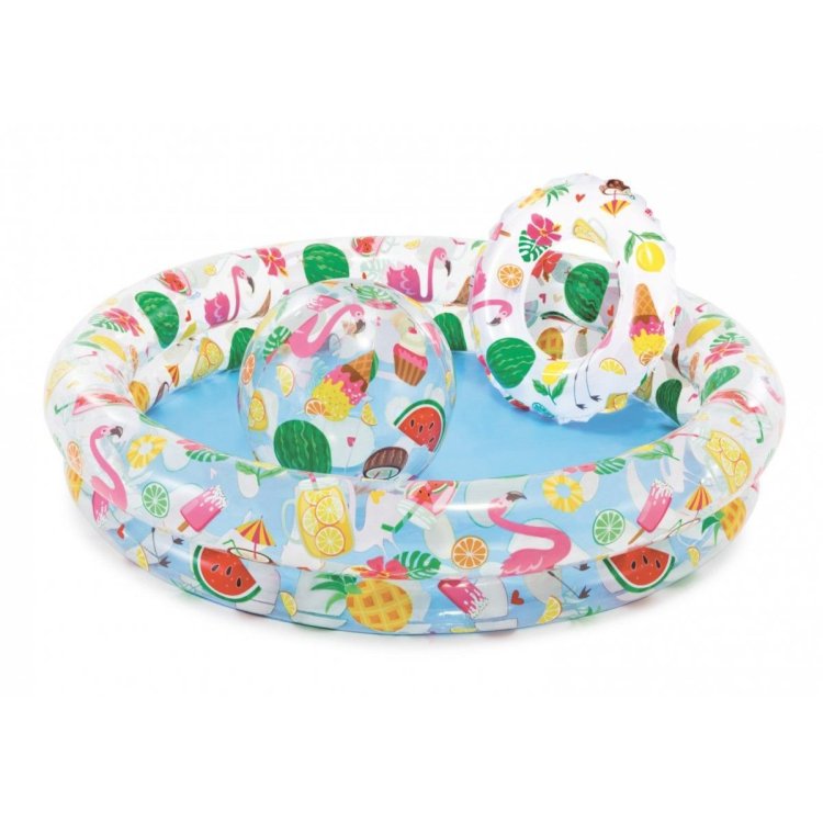 Imagen de Piscina infantil hinchable Intex - Just So Fruity