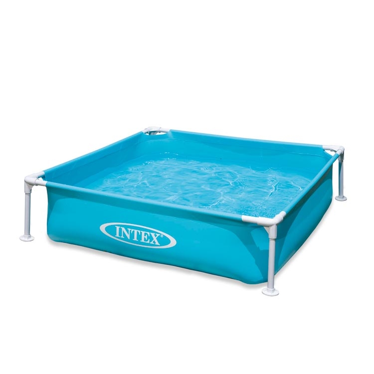 Imagen de INTEX™ Mini Frame Pool - Piscina infantil azul (122 x 122 cm)