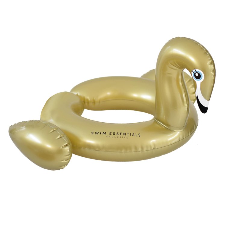 Imagen de Flotador para niños cisne dorado (Ø 55cm)