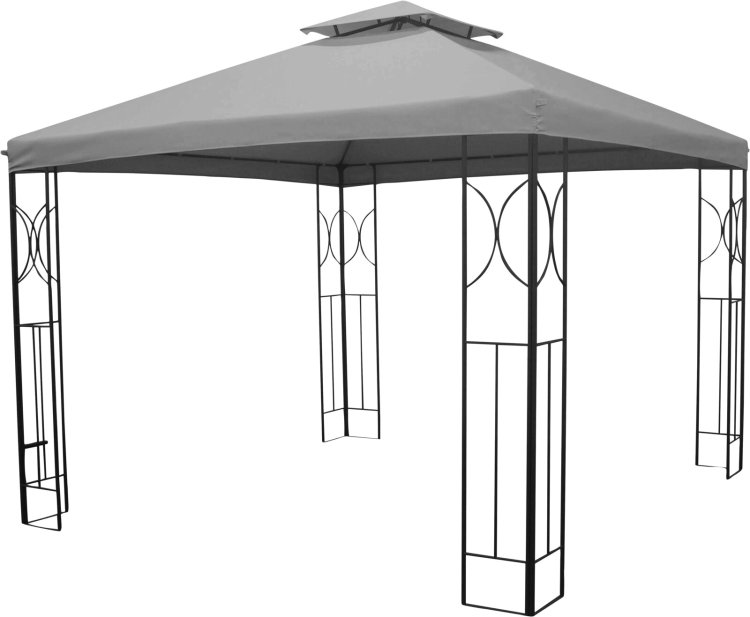 Imagen de Pérgola de jardín Grenada - gris