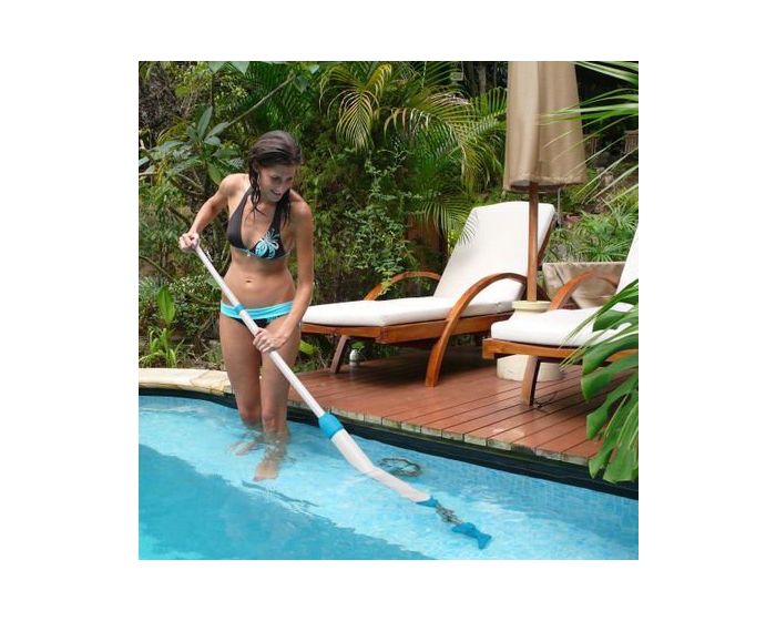 Aspiradora manual recargable INTEX para piscinas desmontables y