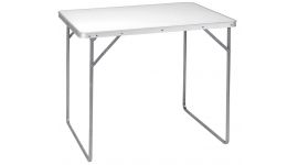 Mesa de camping blanca 80 x 60