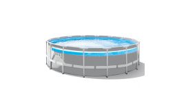 Piscina INTEX Prisma Frame Premium - Ø 488 cm Clearview